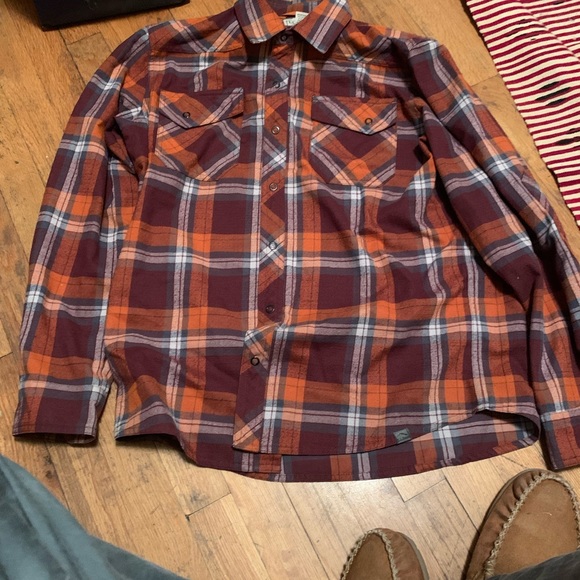 Men’s Size M Plaid LL Bean Button Down Sweater - Picture 3 of 4